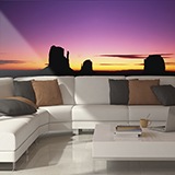 Wall Murals: Sunset in the west 2