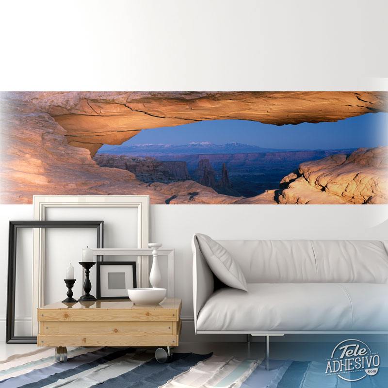 Wall Murals: Crack in the rocks