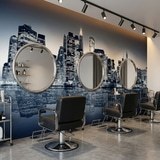 Wall Murals: Blue Night Manhattan 12
