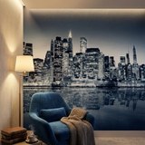 Wall Murals: Blue Night Manhattan 13