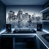 Wall Murals: Blue Night Manhattan 16