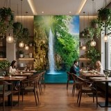 Wall Murals: Waterfall landscape 15