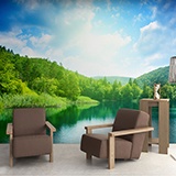 Wall Murals: Lake in the mountains 3