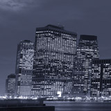 Wall Murals: Panoramic of Manhattan at night 3