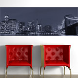 Wall Murals: Panoramic of Manhattan at night 5