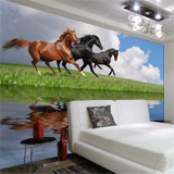 Wall Murals: Wild horses 4