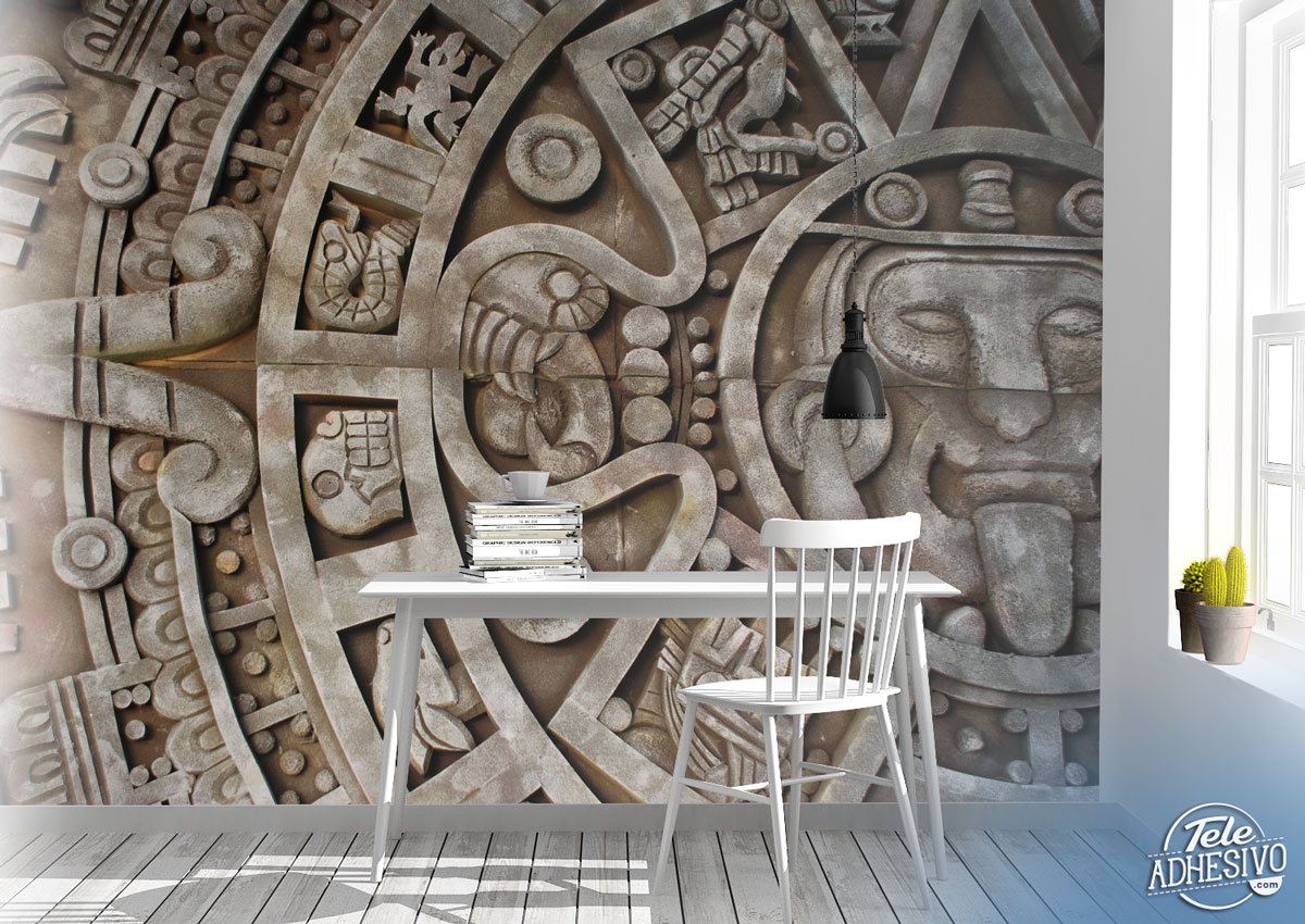 Wall Murals: Mayan Calendar