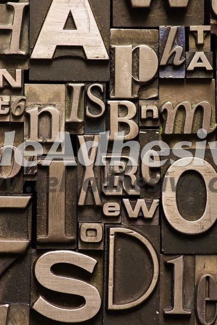 Wall Murals: Print letters