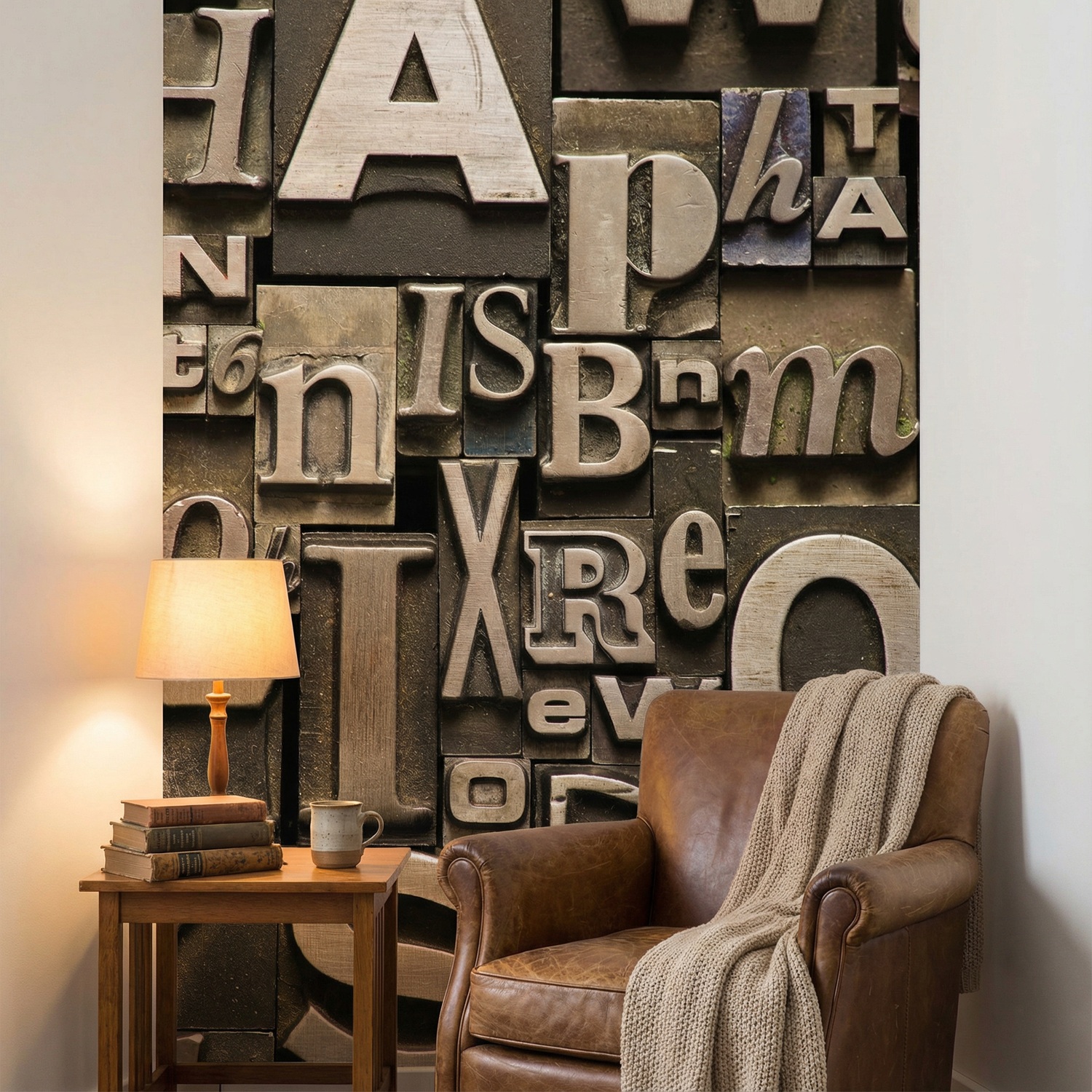 Wall Murals: Print letters