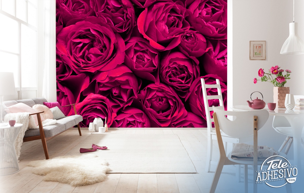 Wall Murals: Together Rose