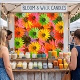 Wall Murals: Pop Flowers 11