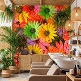 Wall Murals: Pop Flowers 22