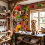 Wall Murals: Pop Flowers 8