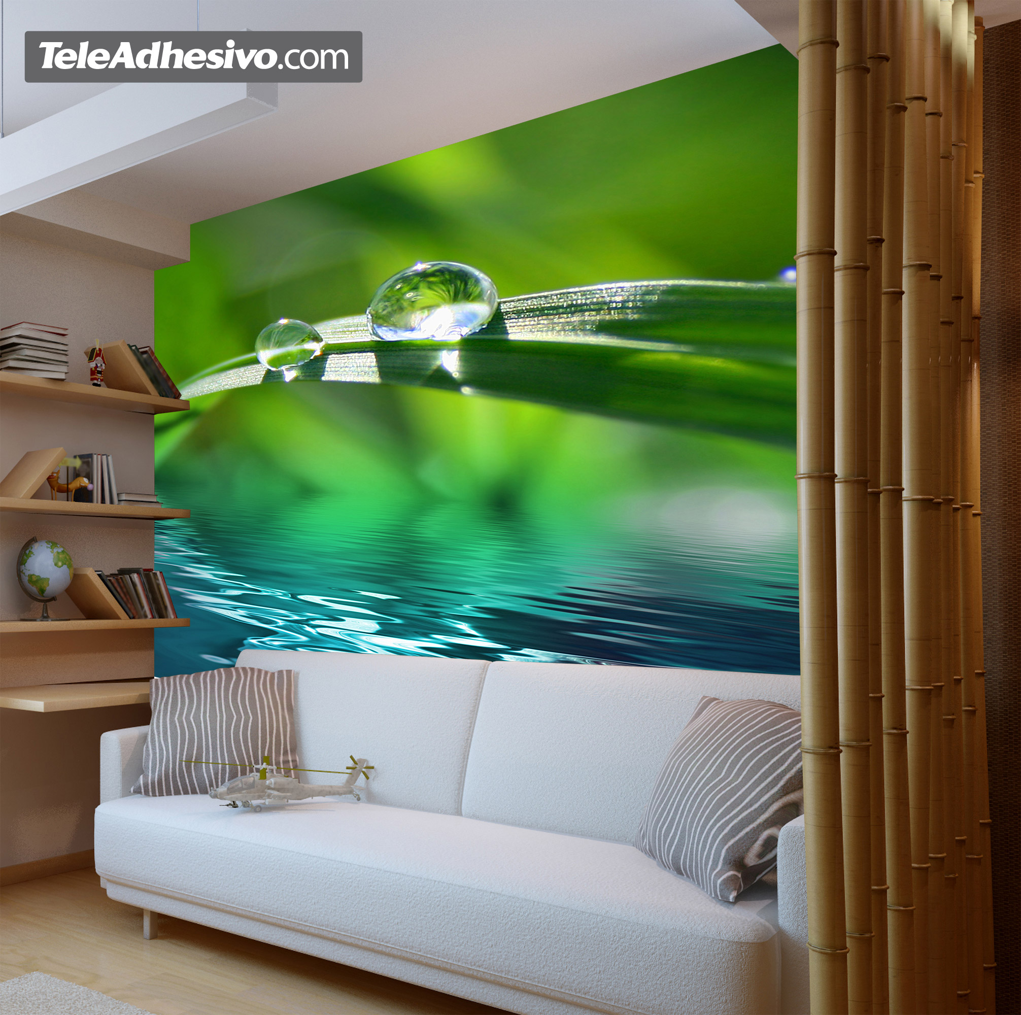 Wall Murals: Dew drops