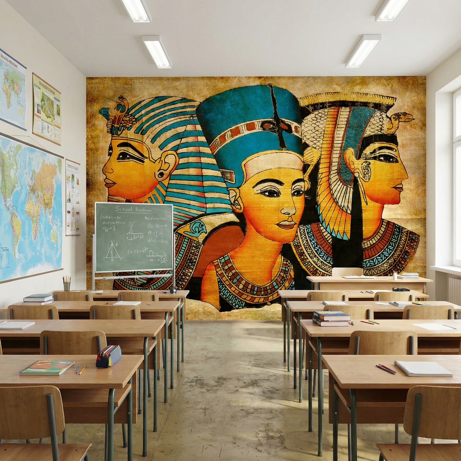 Wall Murals: Egyptians