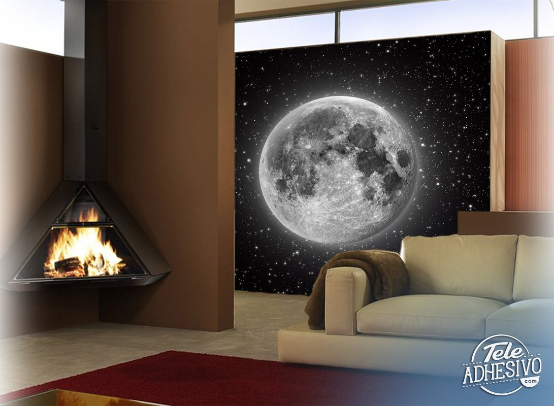 Wall Murals: Moon