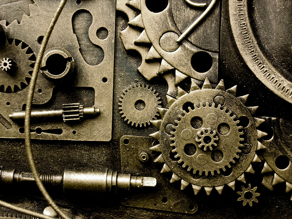 Wall Murals: Gears