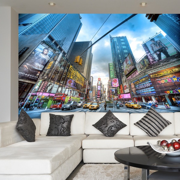 Wall Murals: Times Square