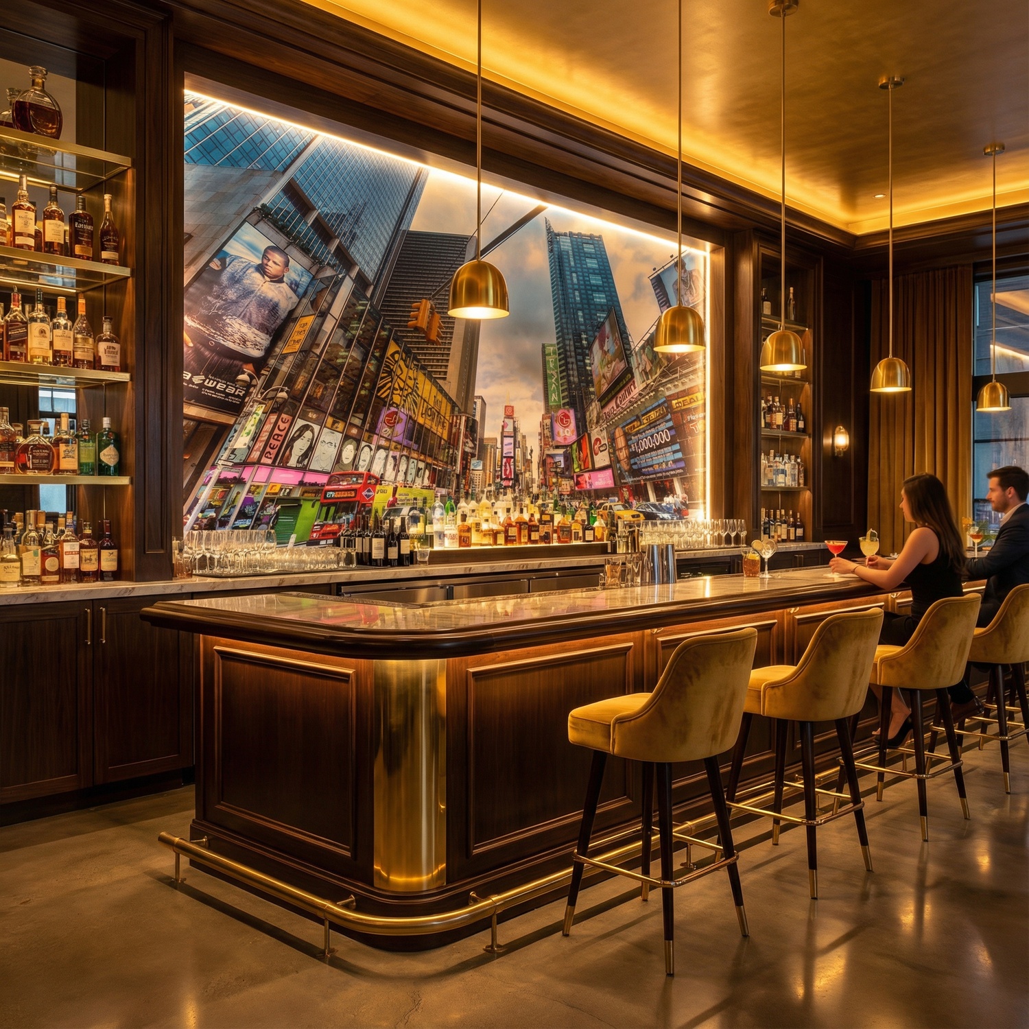 Wall Murals: Times Square