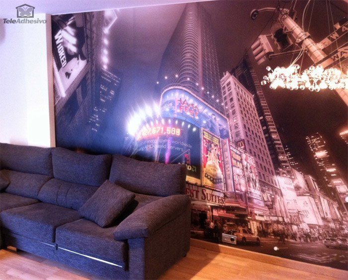 Wall mural Times Square, advertising | MuralDecal.com