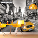 Wall Murals: Taxi in New York 4