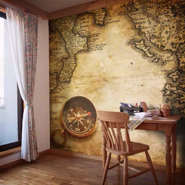 Wall Murals: Explorer map 0