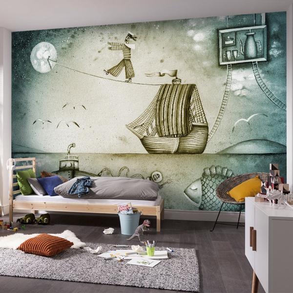 Wall Murals: Ship 0