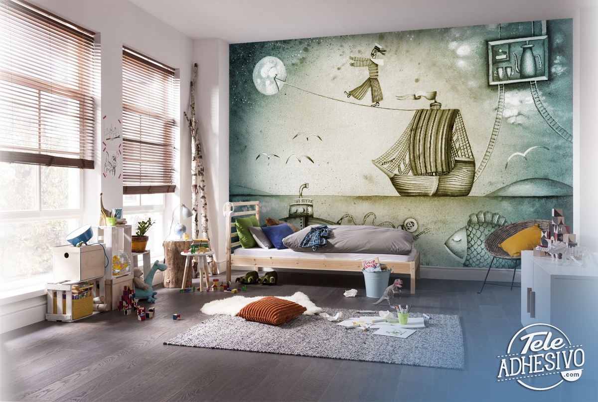 Wall Murals: Ship