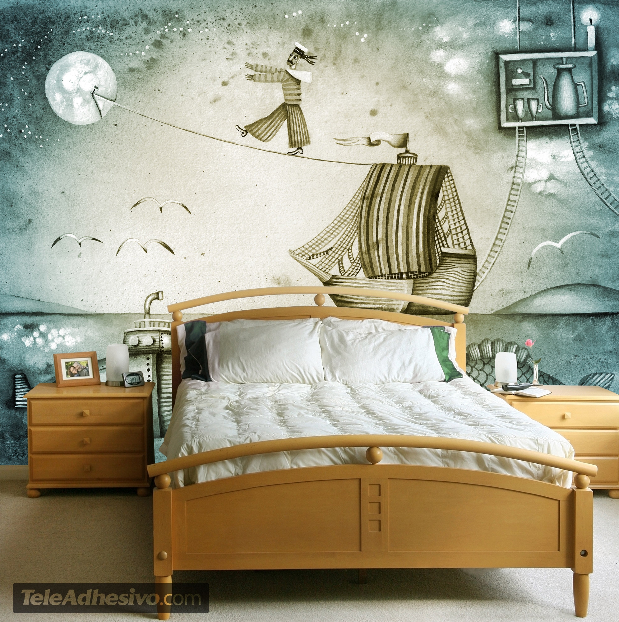 Wall Murals: Ship