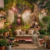 Wall Murals: Tree Houses of the Fairies 9