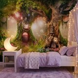 Wall Murals: Tree Houses of the Fairies 10