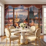 Wall Murals: View of the Eiffel Tower 4