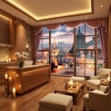 Wall Murals: View of the Eiffel Tower 7