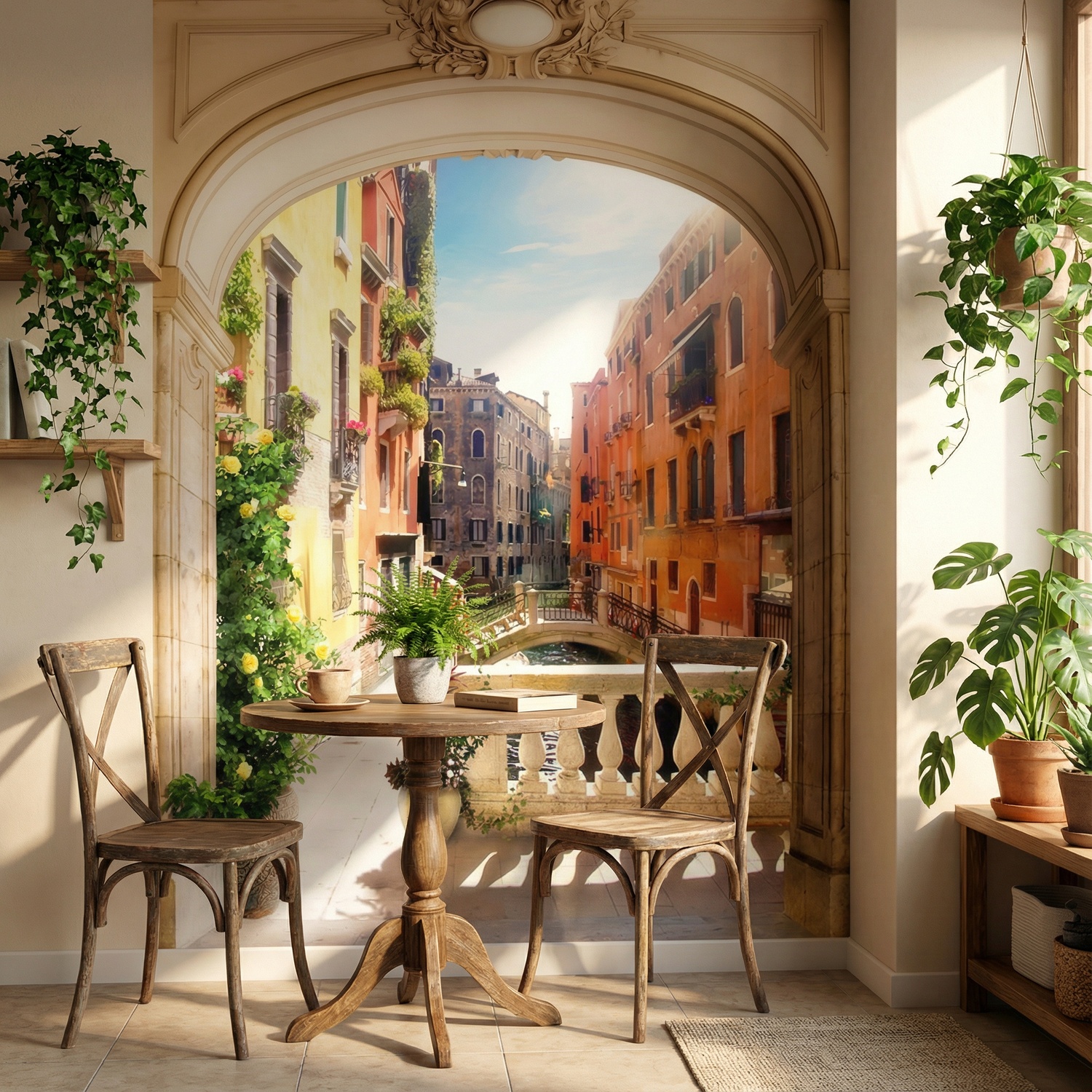 Wall Murals: Portico in Venice