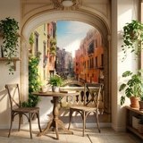 Wall Murals: Portico in Venice 4