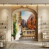 Wall Murals: Portico in Venice 9