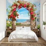 Wall Murals: Floral arch to the coast 18