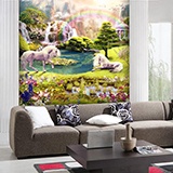 Wall Murals: Fantastic Garden 2