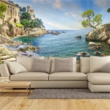Wall Murals: Village by the sea 2