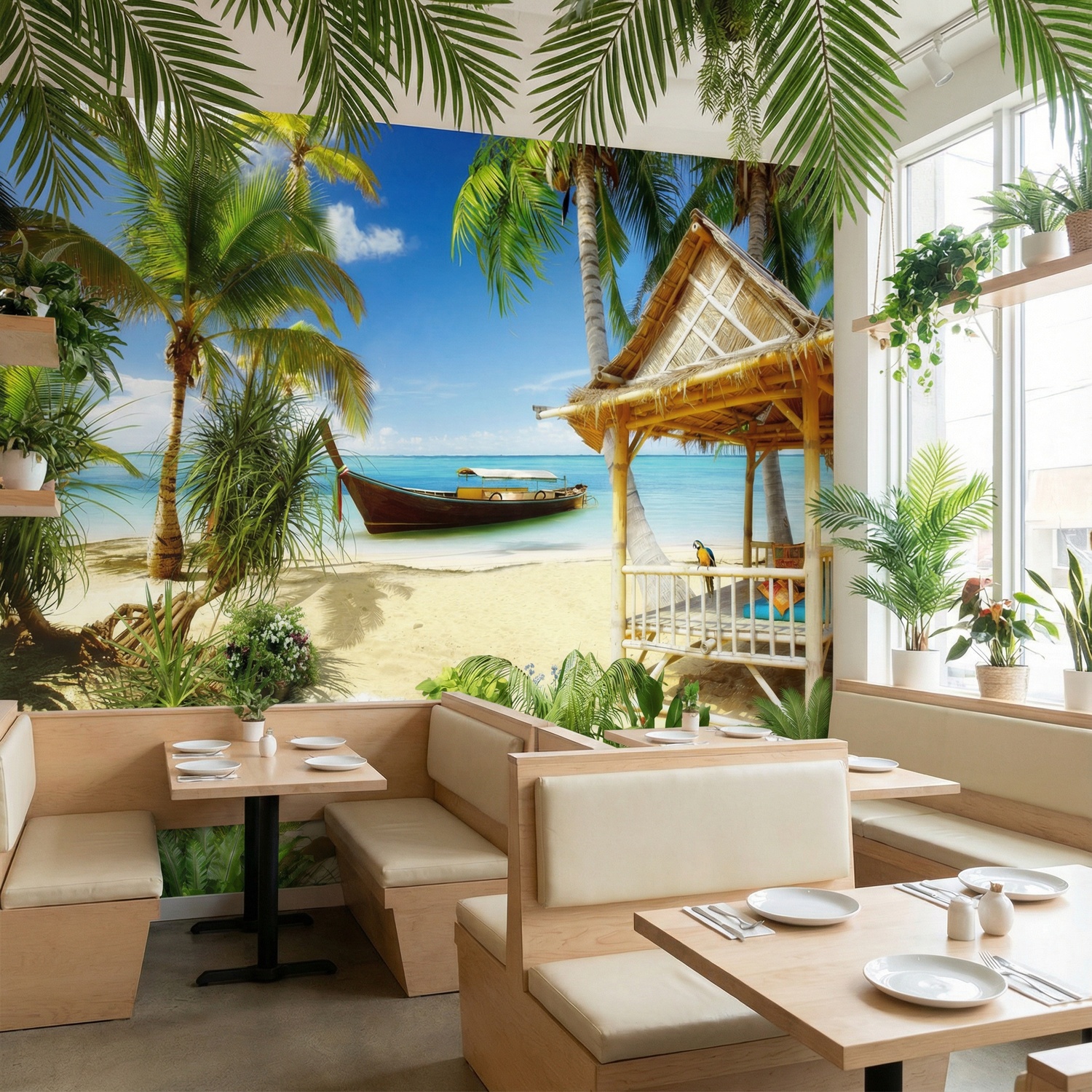 Wall Murals: Dream beach