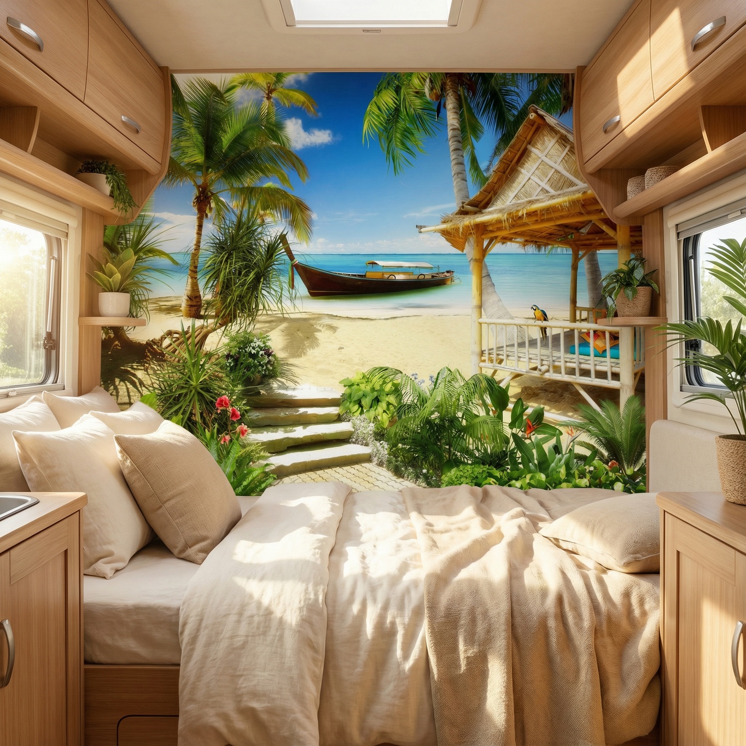 Wall Murals: Dream beach