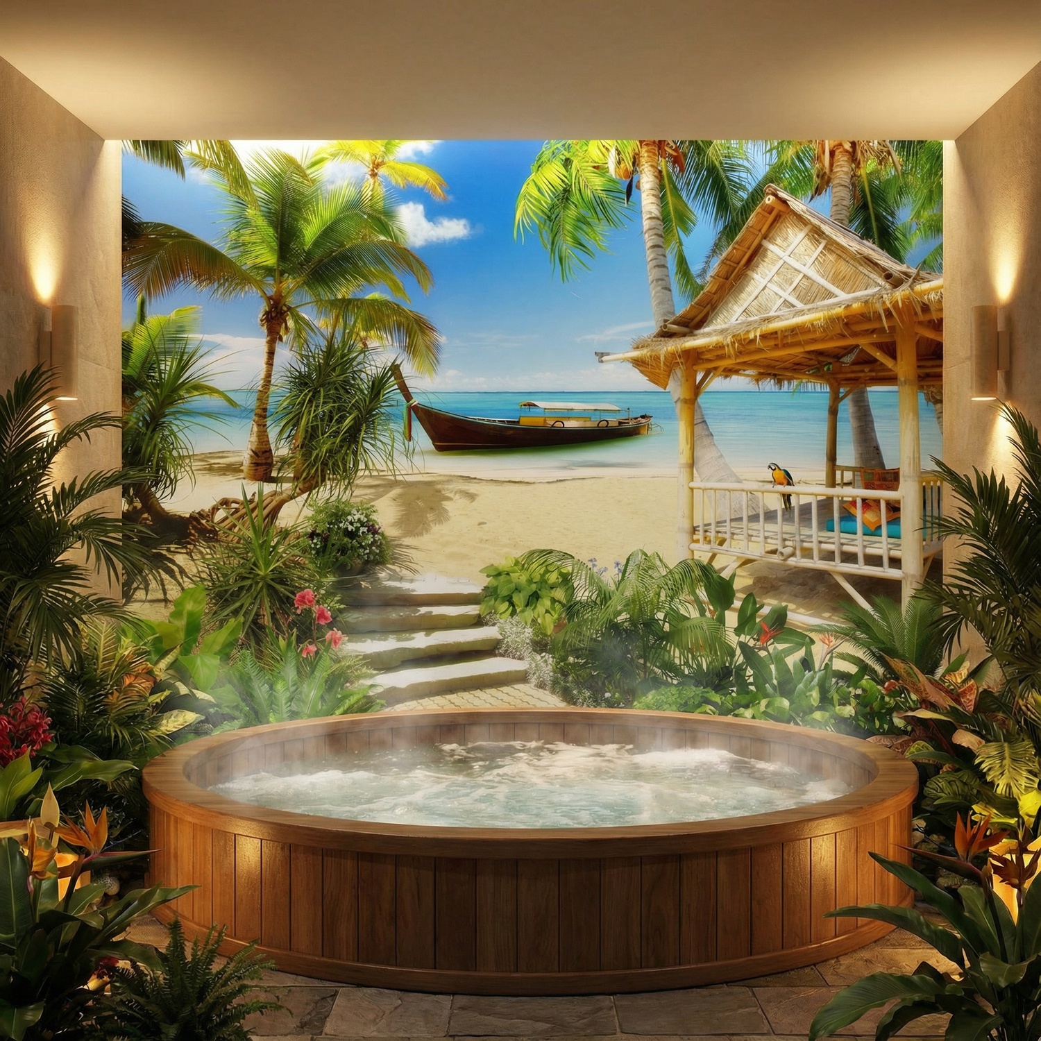 Wall Murals: Dream beach
