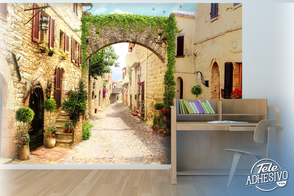 Wall Murals: Tuscan Italian