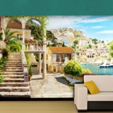 Wall Murals: Village of Sicily 2