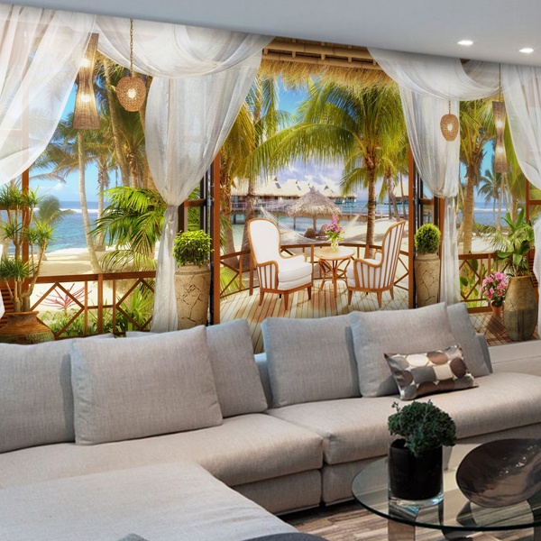 Wall Murals: Caribbean cabin 0