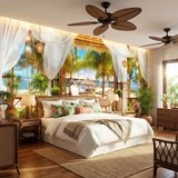 Wall Murals: Caribbean cabin 10