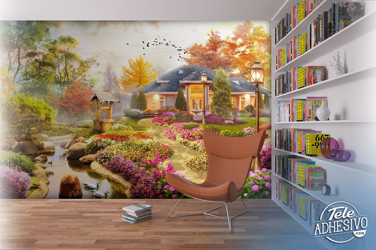Wall mural Garden of dream