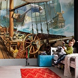 Wall Murals: Naval battle 2