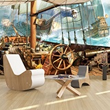 Wall Murals: Naval battle 3