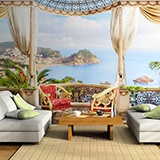Wall Murals: Luxury Seaview terrace 2